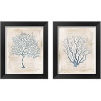 Framed 'Sea Garden 2 Piece Framed Art Print Set' border=