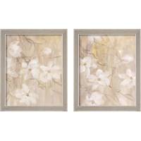 Framed 'Magnolias 2 Piece Framed Art Print Set' border=