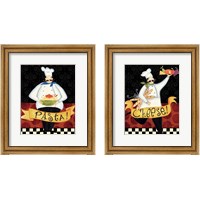 Framed 'Bon Appetit 2 Piece Framed Art Print Set' border=