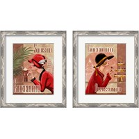 Framed 'Italian Chocolate 2 Piece Framed Art Print Set' border=