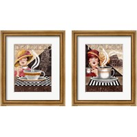 Framed 'Coffee 2 Piece Framed Art Print Set' border=