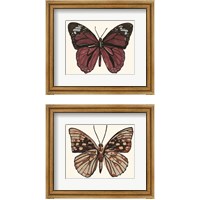 Framed Papillon 2 Piece Framed Art Print Set