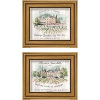 Framed Chateau Royalle & Chambort 2 Piece Framed Art Print Set