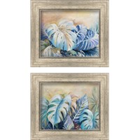 Framed Blue Plants 2 Piece Framed Art Print Set