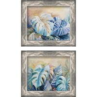 Framed Blue Plants 2 Piece Framed Art Print Set