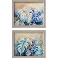 Framed Blue Plants 2 Piece Framed Art Print Set