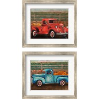 Framed Truck Harves 2 Piece Framed Art Print Set