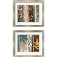 Framed 'October Day 2 Piece Framed Art Print Set' border=