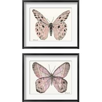 Framed Butterfly 2 Piece Framed Art Print Set