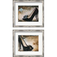 Framed 'Shoe Box 2 Piece Framed Art Print Set' border=