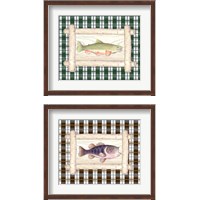 Framed Framed Lake Fish 2 Piece Framed Art Print Set