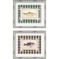 Framed 'Framed Lake Fish 2 Piece Framed Art Print Set' border=