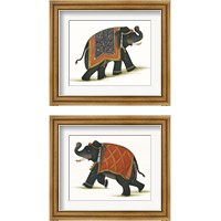 Framed India Elephant 2 Piece Framed Art Print Set