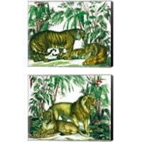 Framed Jungle Flair 2 Piece Canvas Print Set