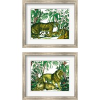 Framed Jungle Flair 2 Piece Framed Art Print Set