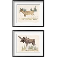 Framed 'Wilderness Collection 2 Piece Framed Art Print Set' border=