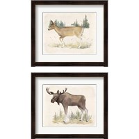 Framed 'Wilderness Collection 2 Piece Framed Art Print Set' border=