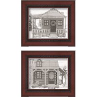 Framed Fall Cabin 2 Piece Framed Art Print Set