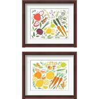 Framed Fruity Smoothie 2 Piece Framed Art Print Set