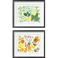 Framed Fruity Smoothie 2 Piece Framed Art Print Set