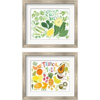 Framed Fruity Smoothie 2 Piece Framed Art Print Set