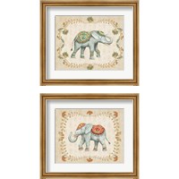 Framed Elephant Walk 2 Piece Framed Art Print Set