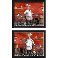 Framed Chef 2 Piece Framed Art Print Set