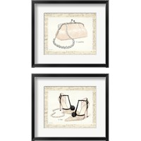 Framed 'From Emily's Closet 2 Piece Framed Art Print Set' border=