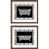 Framed Paris Hotel Tub 2 Piece Framed Art Print Set