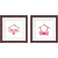 Framed 'Hand Wash 2 Piece Framed Art Print Set' border=