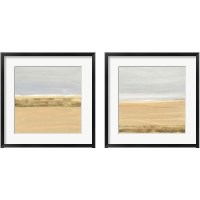 Framed Gold Strips 2 Piece Framed Art Print Set