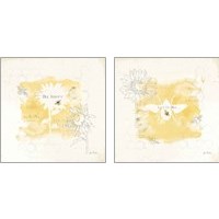 Framed 'Bee and Bee 2 Piece Art Print Set' border=