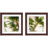 Framed Bright Oahu Palms 2 Piece Framed Art Print Set