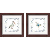 Framed Birds On The Beach 2 Piece Framed Art Print Set