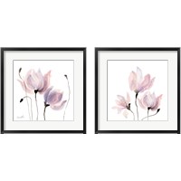 Framed 'Floral Sway 2 Piece Framed Art Print Set' border=