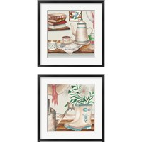 Framed Cottage Scene 2 Piece Framed Art Print Set