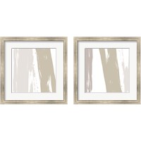 Framed Gray Strokes 2 Piece Framed Art Print Set
