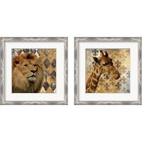 Framed Golden Safari 2 Piece Framed Art Print Set