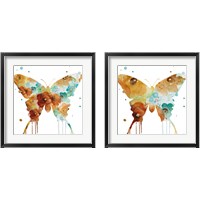 Framed Mis Flores Butterfly 2 Piece Framed Art Print Set