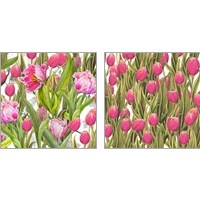Framed Tulip Symphony 2 Piece Art Print Set