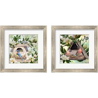 Framed Birdhouse  2 Piece Framed Art Print Set