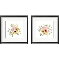 Framed Gwen Bouquet 2 Piece Framed Art Print Set