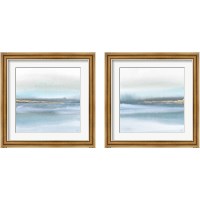 Framed 'Blue Earth 2 Piece Framed Art Print Set' border=