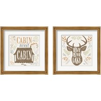 Framed Lake Life 2 Piece Framed Art Print Set