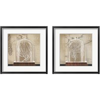 Framed 'Coral Cloche 2 Piece Framed Art Print Set' border=