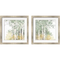 Framed Natures Leaves Sage 2 Piece Framed Art Print Set