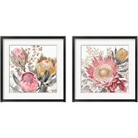 Framed 'Petal Passion 2 Piece Framed Art Print Set' border=