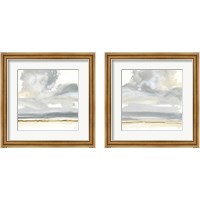 Framed Cumulus Gray 2 Piece Framed Art Print Set