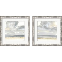 Framed Cumulus Gray 2 Piece Framed Art Print Set