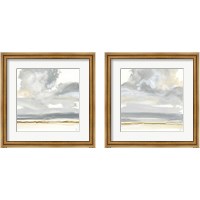 Framed Cumulus Gray 2 Piece Framed Art Print Set